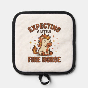 Manique En attente d'un petit cheval de feu Chemise bébé v