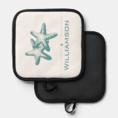 Manique Été Turquoise Double étoile (Recto/Verso)