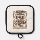 Manique étiquette de code-barres Jésus Rachetée Jésus code (Recto)
