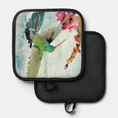 Manique Fancy Coloré Colibri Four Mitt (Recto/Verso)