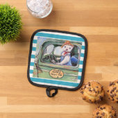 Manique Farmer Ferret Oven Mitts & Pot Holders (De haut en bas)