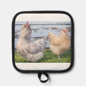 Manique Ferme de Pâques - Deux Poules (Recto)