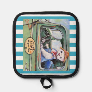 Manique Fermier Ferret Four Mitts & Pot Holders