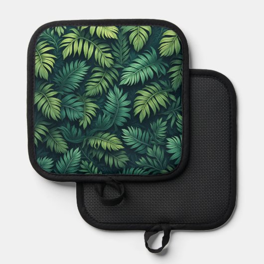 Manique feuille, Pot uniquement (Recto/Verso)