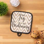 Manique Find joy in the ordinary oven mit (De haut en bas)