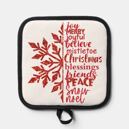 Manique Flacon de Noël (Recto)