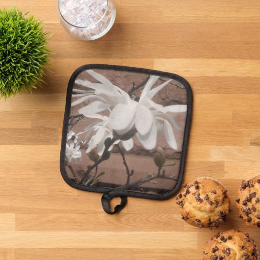 Manique Fleur blanche (De haut en bas)