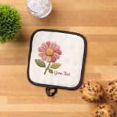 Manique Fleur patchwork dans le style country (De haut en bas)