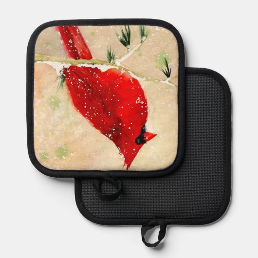 Manique Four cardinal doux Mitt (Recto/Verso)