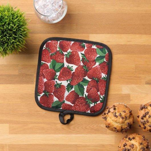 Manique Fraises et crème (De haut en bas)