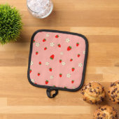 Manique Fraises et Fleurs (De haut en bas)