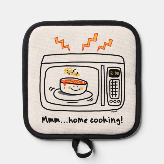 Manique Funny Microwave Home Cuisine (Recto)