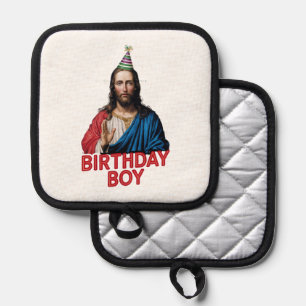 Manique Funny Noël Jésus Enfant d'anniversaire