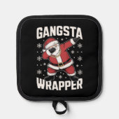 Manique Gangsta Wrapper Dabbing Père Noël Noël (Recto)