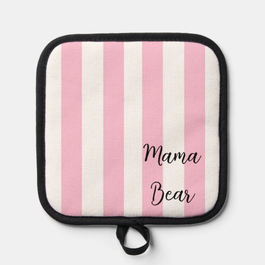 Manique gant de cuisine ours maman parfait pour une maman (Recto)