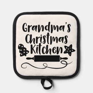Manique Grand-mère's Christmas Kitchen Pot Titolder