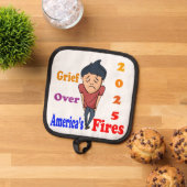 Manique Grief sur les incendies de forêt américains (De haut en bas)