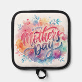 Manique Happy Mother's Day Pot Holder (Recto)