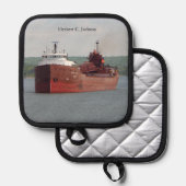 Manique Herbert C. Jackson détenteur de pot (Recto/Verso)