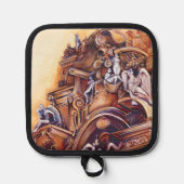 Manique Hongrois céleste (Recto)