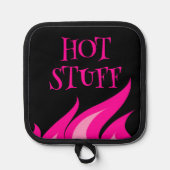 Manique Hot Stups drôle feu rose flammes porte-pot cadeau (Recto)
