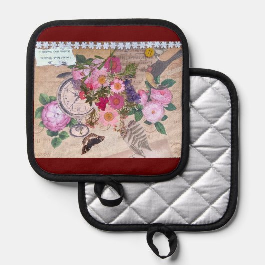 Manique I Must Have Flowers, Monet,  (Recto/Verso)