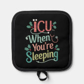 Manique ICU Quand vous dormez Soins infirmiers de l'ICU No (Recto)