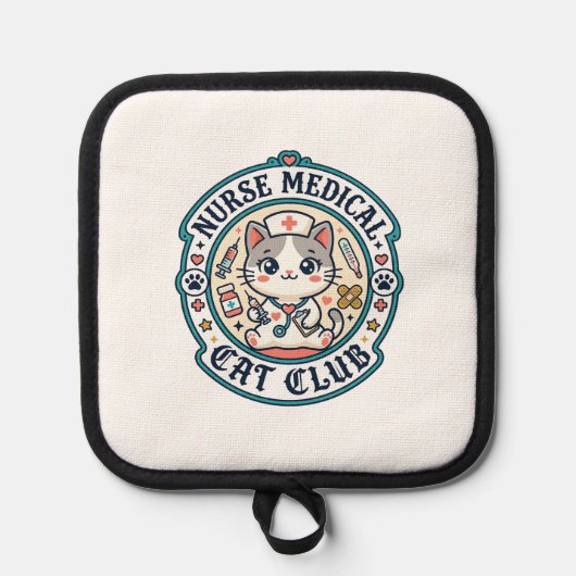 Manique Infirmière médicale chat drôle conception amateur (Recto)