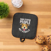 Manique Interdire les gens stupides pas Pitbulls Chien (De haut en bas)