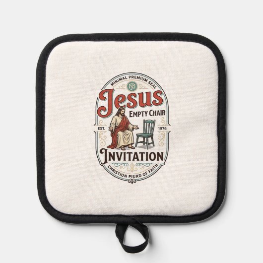 Manique Invitation Jésus Chaise Vide Invitation Jésus Chai (Recto)