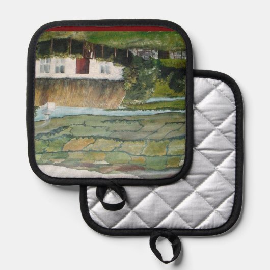 Manique Irish Pot Holder, Ireland (Recto/Verso)