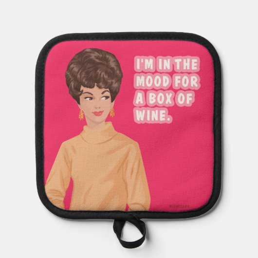 Manique Je suis d'humeur pour une boîte de vin. (Recto)