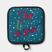Manique Joy To The World Christmas Potholder Don! (Recto)