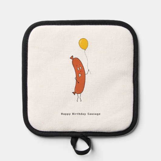 Manique Joyeux Anniversaire Saucisse (Recto)