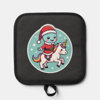 Manique Kawaii Axolotl Unicorn Xmas Santa Merry Christmas 