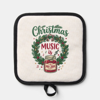 Manique La musique de Noël est un casque de jarre de pin d