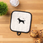 Manique Labrador Retriever Dog � Halloween Moon Silhouette (De haut en bas)