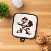 Manique Lanceur de baseball Goofy Cat se prépare (De haut en bas)