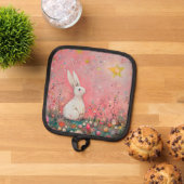 Manique Lapin de Pâques doux (De haut en bas)