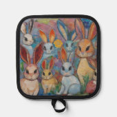 Manique Lapin Mosaïque (Recto)
