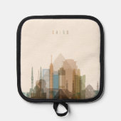 Manique Le Caire, Egypte | Ville Skyline (Recto)