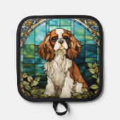 Manique Le Roi Charles Cavalier Spaniel Pot Holders (Recto)