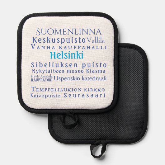 Manique Les monuments d'Helsinki (Recto/Verso)