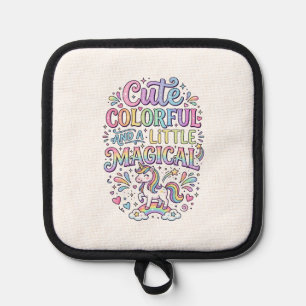 Manique Licorne Mignonne Colorée et un Peu Magique Origina