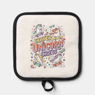 Manique Licorne Skater Licorne Crew Fantaisiste Conception