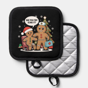 Manique L'Infirmière De Noël Gingerbread Homme Avez-Vous E
