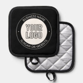 Manique Logo d'entreprise ou Modèle de texte de conception (Recto/Verso)