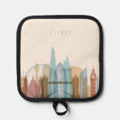Manique Londres, Angleterre | Ville Skyline (Recto)