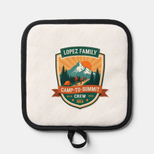Manique Lopez Family Camp-To-Summit Crew Vintage Randonnée