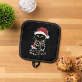 Manique Lumières de Noël Amoureux de les chats amusantes (De haut en bas)